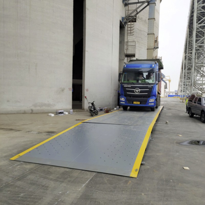 10- 150t motorvoertuigwiegbrug met RS232-interface en precieze staalstructuur