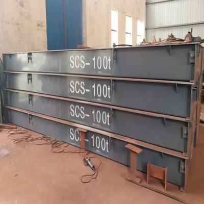 SCS-100t Truck Scale High Precision Weighing System voor efficiënte belastingmeting