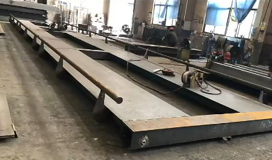 Industriële weegschaal voor vrachtwagens Elektronisch gewicht 100 ton Weegschaal voor vrachtwagens 120 ton weegbrug 80 ton